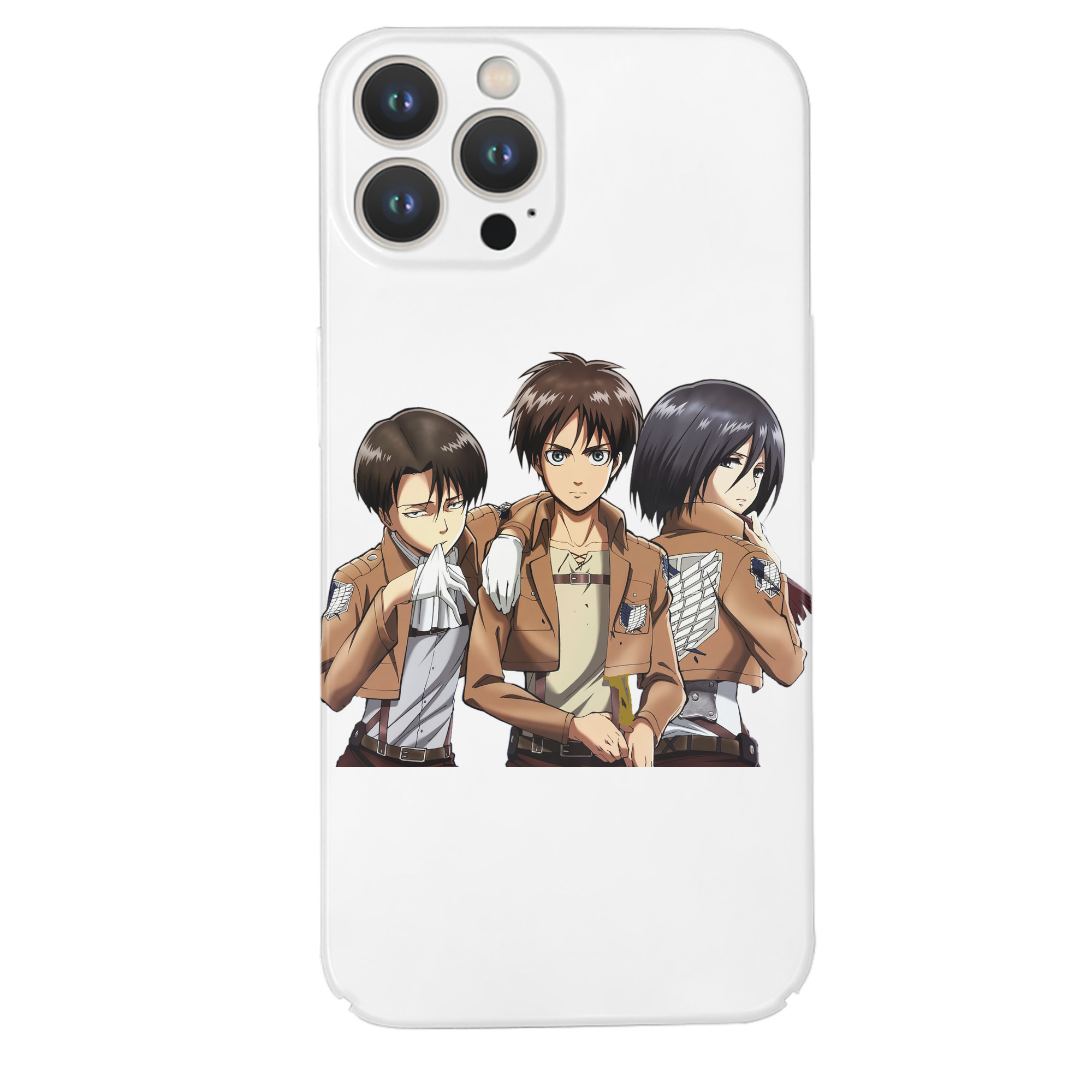 （画像用） 進撃の巨人 エレン･イェーガー Attack on Titan Eren Jäger 【iPhone 14シリーズ対応】ハードケース